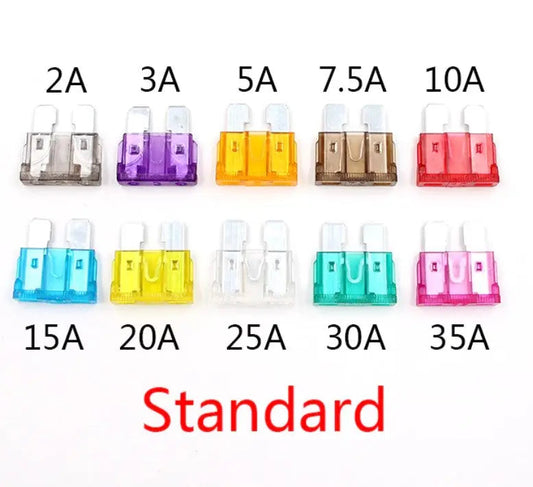 Auto fuse middle standard blade car truck www.HHOFACTORY.com