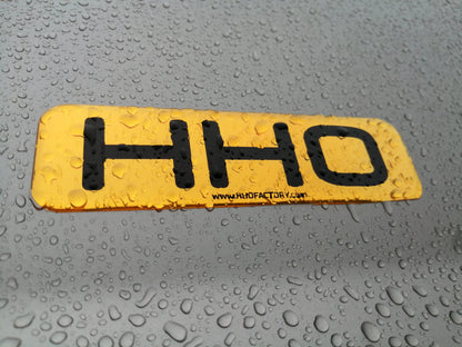 Sticker 3D Auto Car HHO Badge Emblem Decal HHO Factory, Ltd