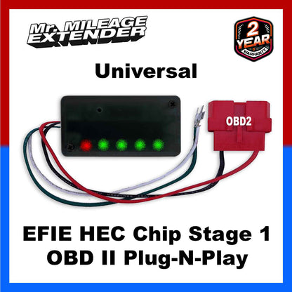 Saving & Tuning Chip Stage 1 for ion kit EFIE OBD2 Universal