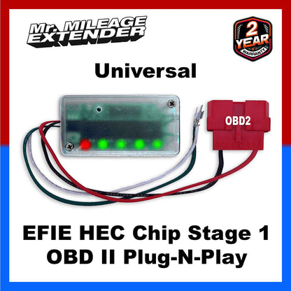 Saving & Tuning Chip Stage 1 for ion kit EFIE OBD2 Universal